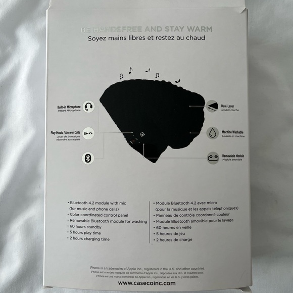 Blu-Toque Dual-Layered Bluetooth Beanie - Picture 2 of 3